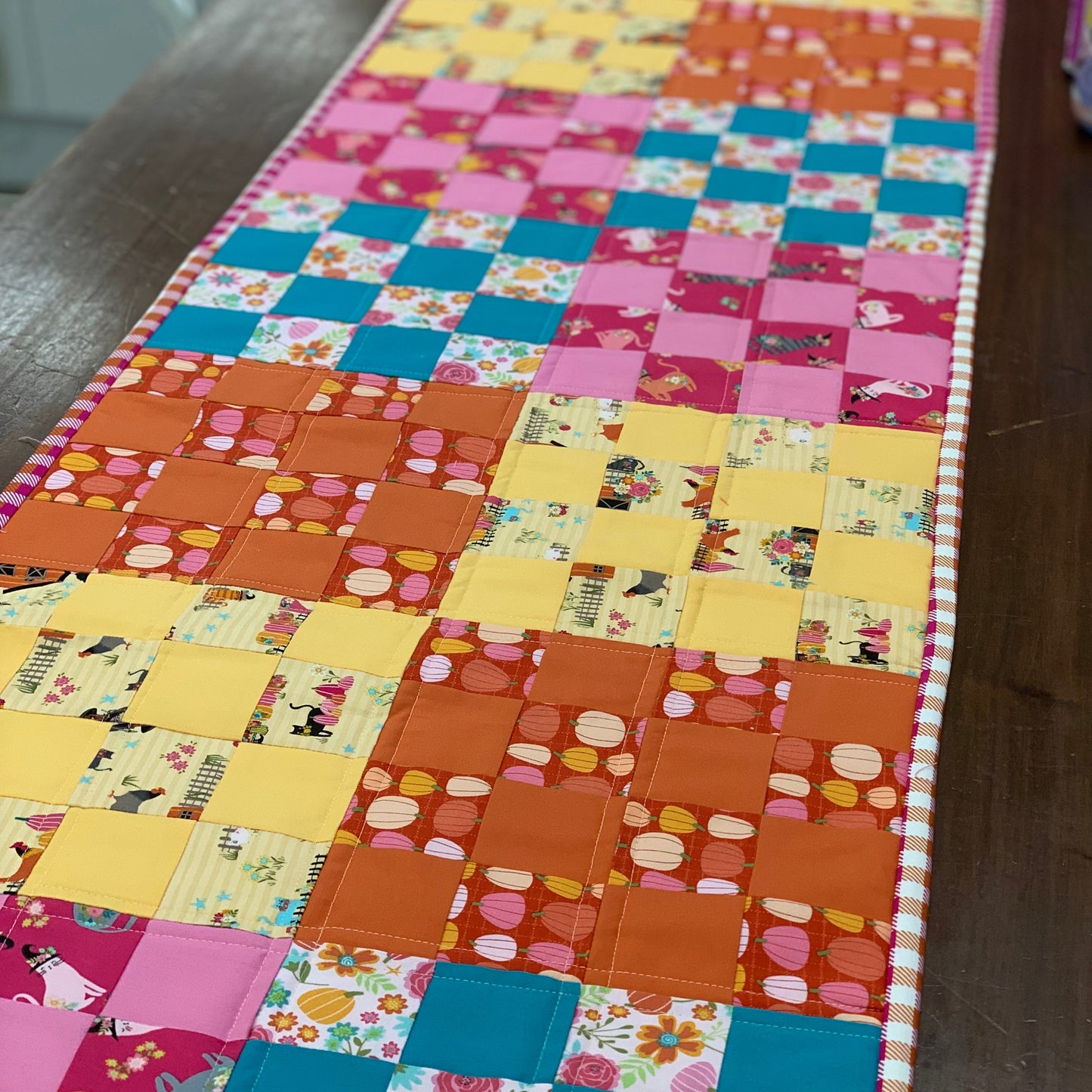 Patch It Up Table Runner Pattern