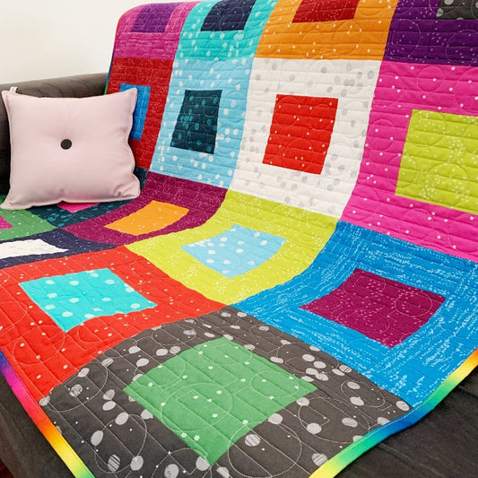 Square in a Square Quilt Pattern