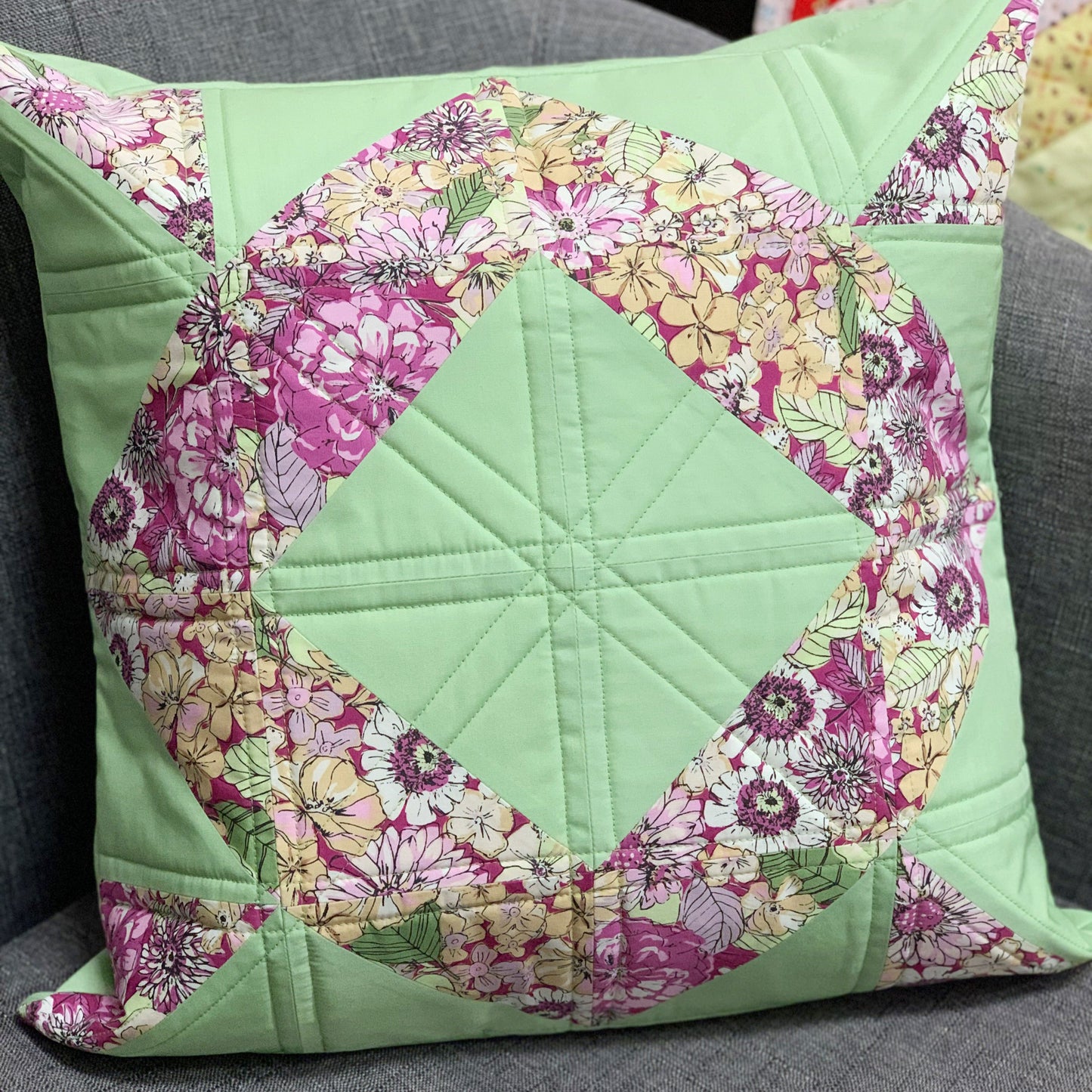 Convergence Cushion Cover Pattern