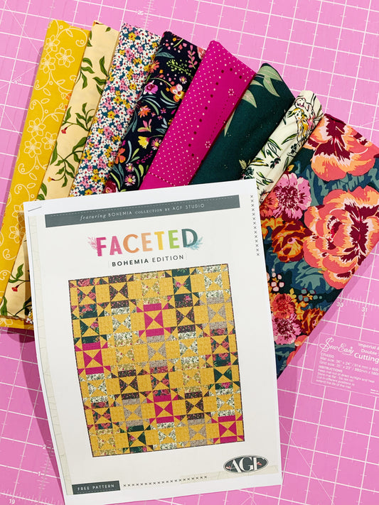 Faceted Quilt Kit Bohemia