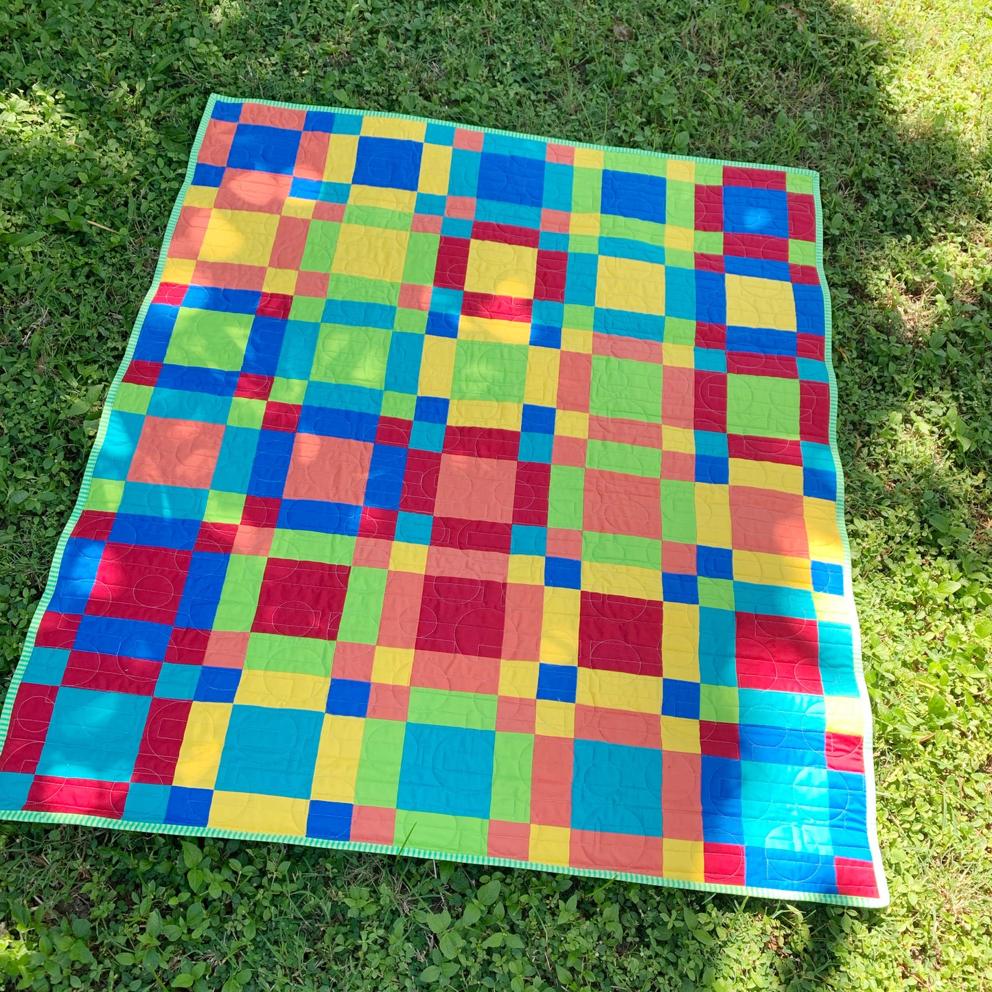 Puzzled Quilt Pattern