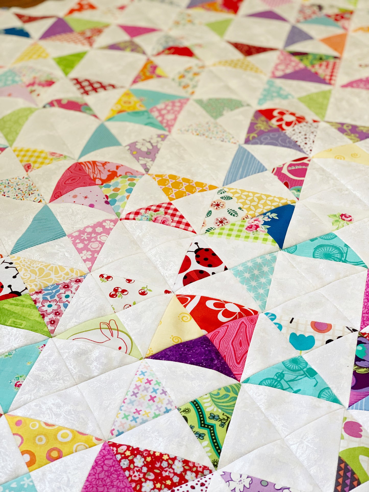Scrappy Stars Quilt Pattern