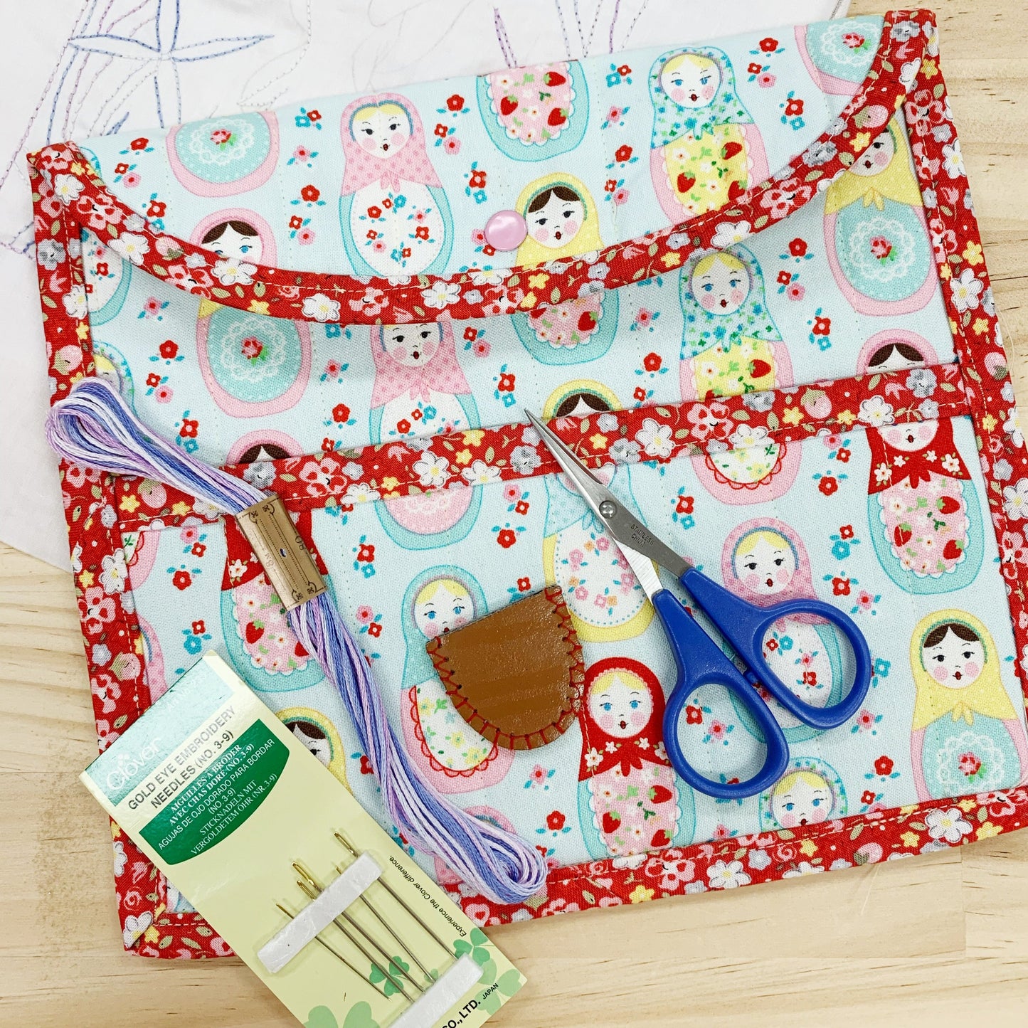 Market Day Sewing Pouch Pattern