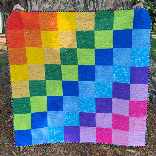 Over The Rainbow Quilt Pattern