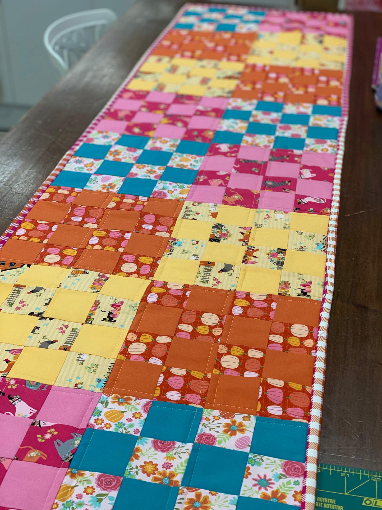 Patch It Up Table Runner Pattern