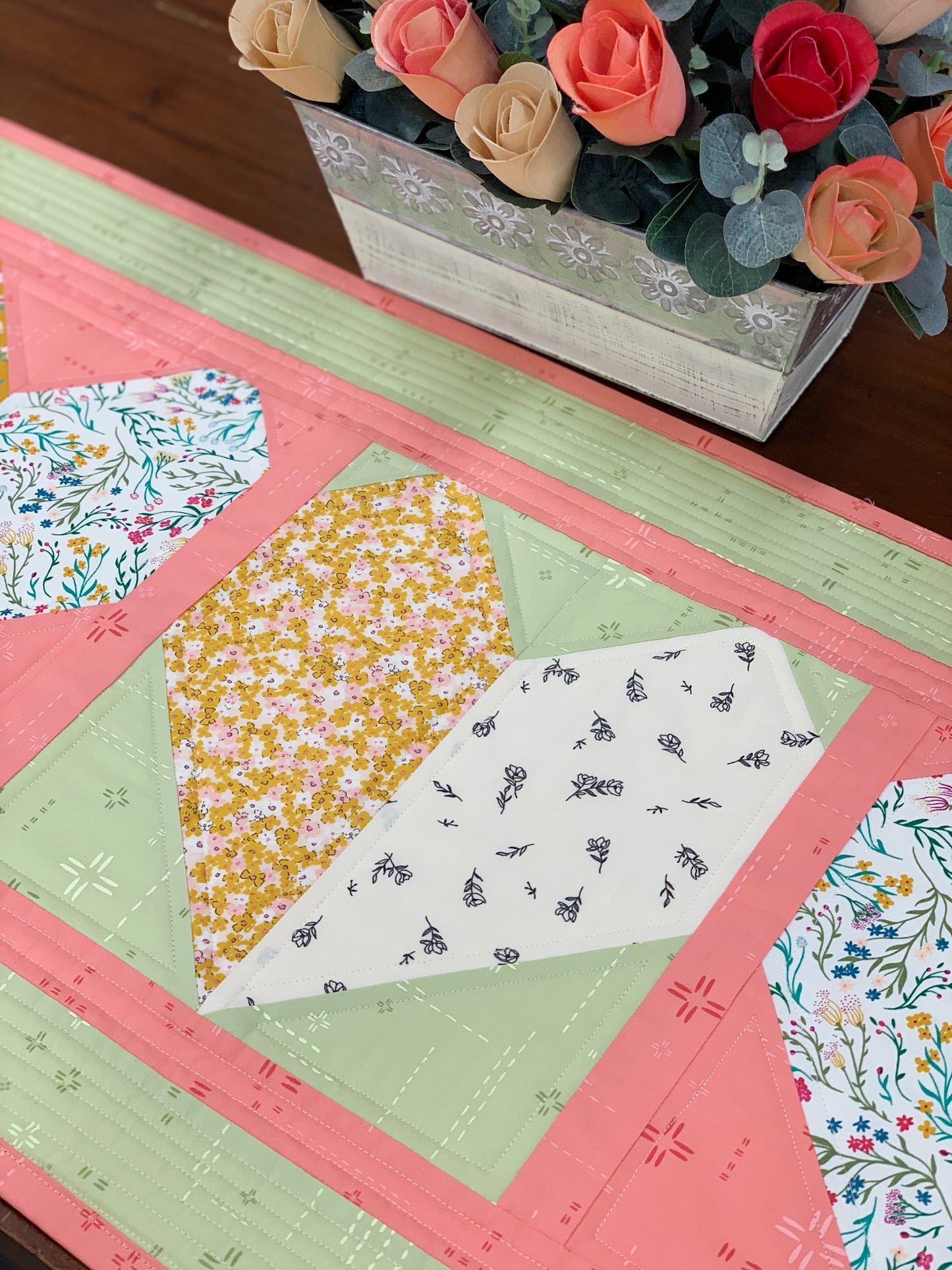 With Love Table Runner Pattern